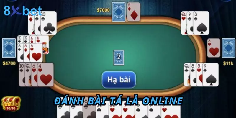 Tá Lả Online tại 8Xbet - Đánh bài mọi lúc mọi nơi cực đã 5 Đánh bài tá lả online
